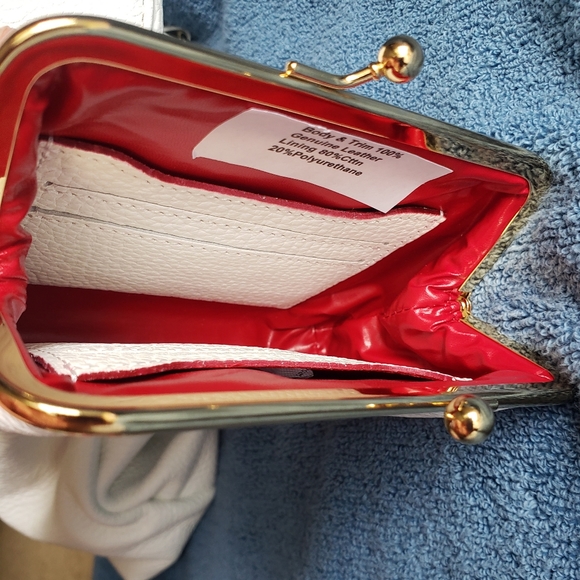 NWT Dooney and Bourke Pebble Grain Logo Lock Bag and Wallet - Picture 10 of 12